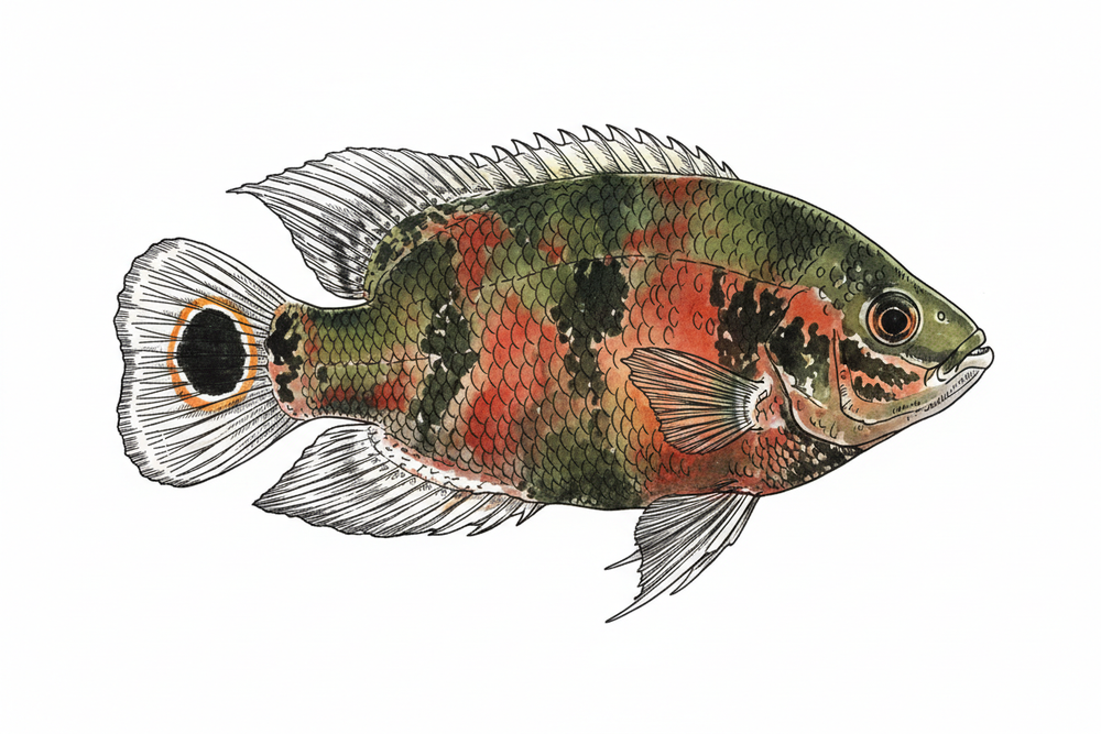 Pfauenaugenbuntbarsch